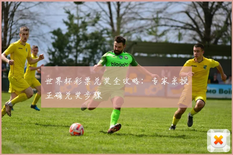 世界杯彩票兑奖全攻略:专家亲授正确兑奖步骤